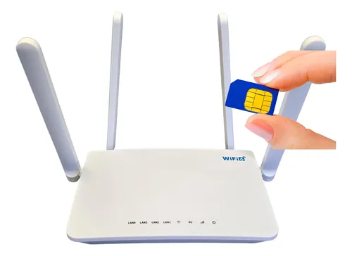 ROUTER WIFI COM CHIP 4G EC21